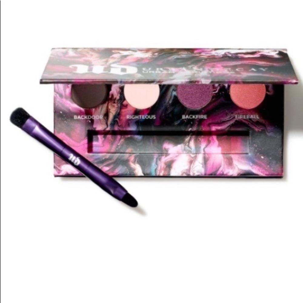 URBAN DECAY Eye Urban Addictions Palette 4 Shades NWOB - Picture 10 of 10